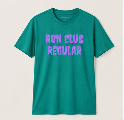 Regular Tee - Orange by Run Club Regular, T-shirt product image
