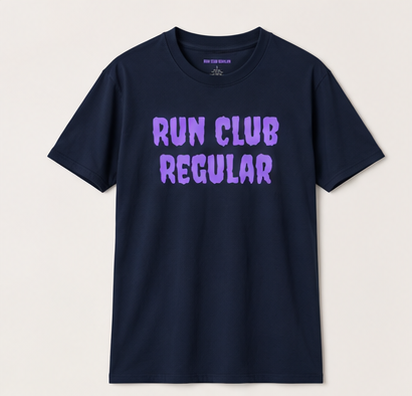 Regular Tee - White by Run Club Regular, T-shirt product image