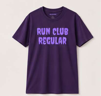 Regular Tee - Orange by Run Club Regular, T-shirt product image