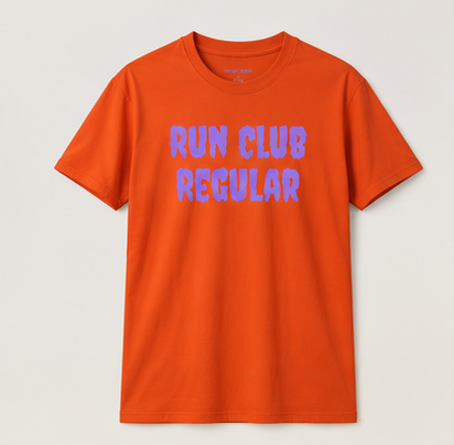 Regular Tee - Purple by Run Club Regular, T-shirt product image