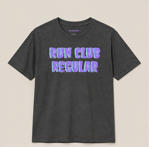 Shadow T-Shirt by Run Club Regular, graphic T-shirt product image
