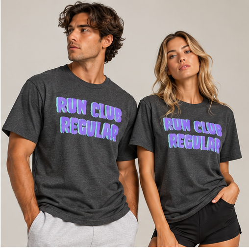 Shadow T-Shirt by Run Club Regular, graphic T-shirt product image