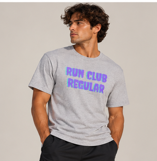 Shadow T-Shirt by Run Club Regular, graphic T-shirt product image