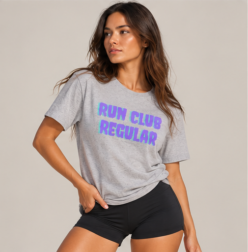 Shadow T-Shirt by Run Club Regular, graphic T-shirt product image
