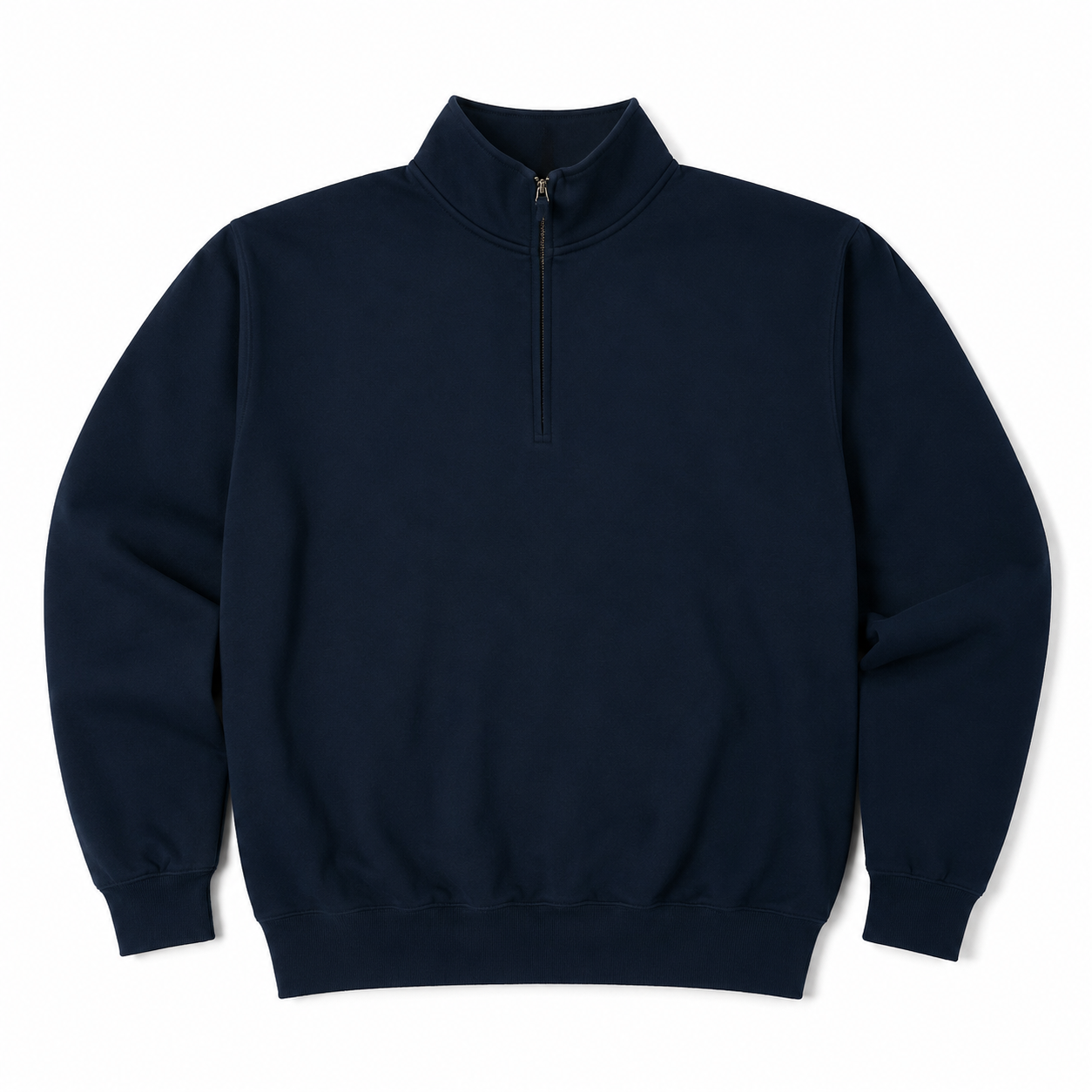 Women's Quarter-Zip Pullover — Black