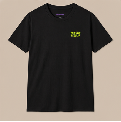 The Regular 2.0 Tee - White by Run Club Regular, graphic T-shirt product image