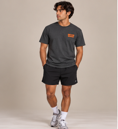 The Regular 2.0 Tee - Dark Heather by Run Club Regular, graphic T-shirt product image