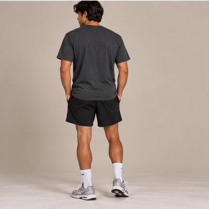 The Regular 2.0 Tee - Dark Heather by Run Club Regular, graphic T-shirt product image