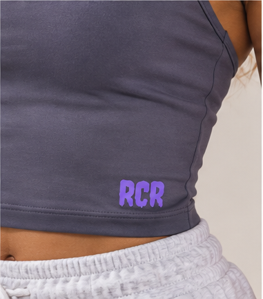 The Mini Tank- Slate by Run Club Regular, tank top product image