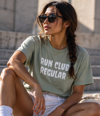 Phantom Tee - Sage by Run Club Regular, T-shirt product image
