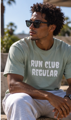 Phantom Tee - Sage by Run Club Regular, T-shirt product image