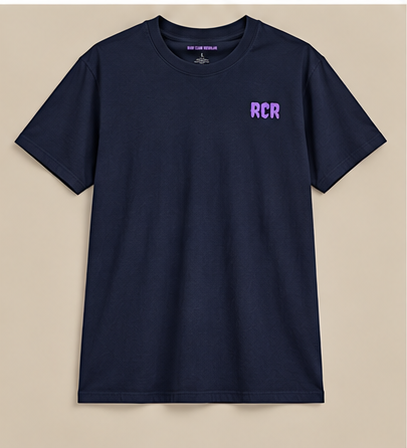 Stole It Tee- Purple by Run Club Regular, graphic T-shirt product image